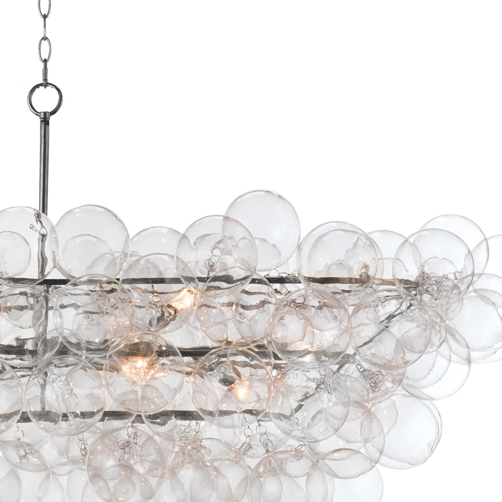 Bubbles Chandelier Linear (Clear) | Regina Andrew Detroit